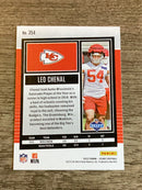 Leo Chenal Kansas City Chiefs NFL 2022 Score 354 RC Panini