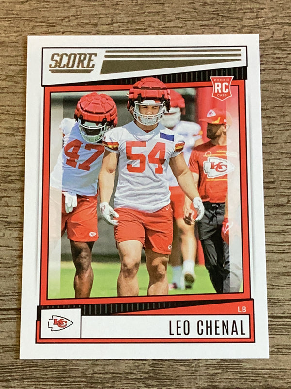 Leo Chenal Kansas City Chiefs NFL 2022 Score 354 RC