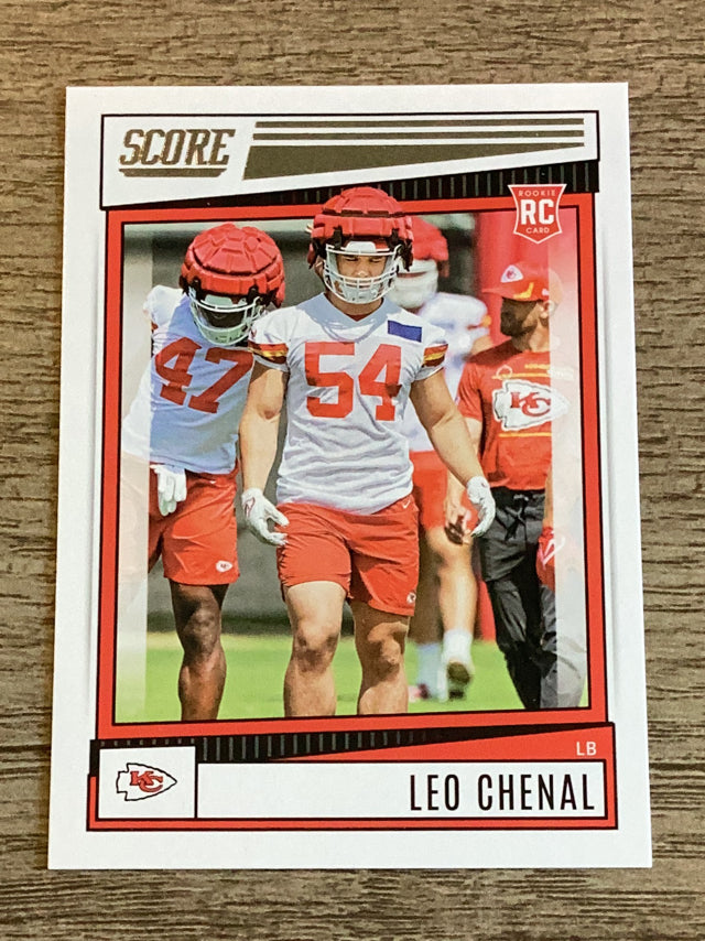 Leo Chenal Kansas City Chiefs NFL 2022 Score 354 RC