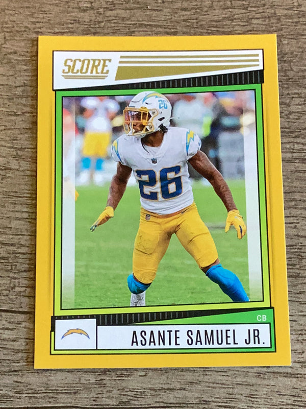 Asante Samuel Jr. Los Angeles Chargers NFL 2022 Score 140 