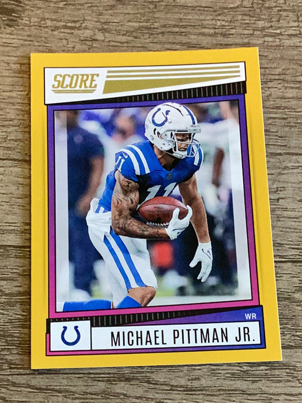 Michael Pittman Jr. Indianapolis Colts NFL 2022 Score 9 