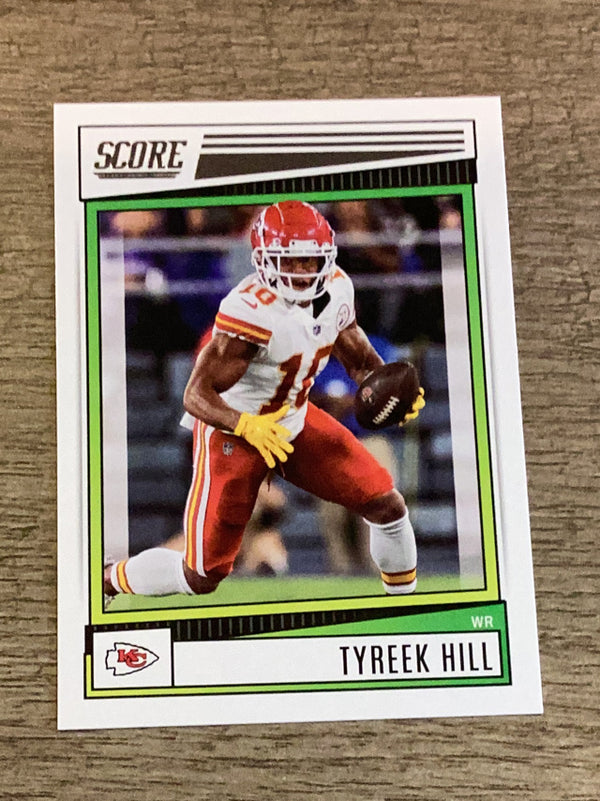Tyreek Hill Kansas City Chiefs NFL 2022 Score 113 