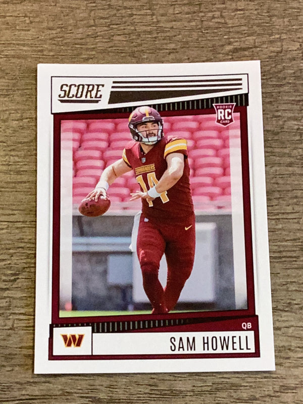 Sam Howell Washington Commanders NFL 2022 Score 304 RC