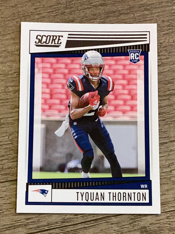 Tyquan Thornton New England Patriots NFL 2022 Score 388 RC