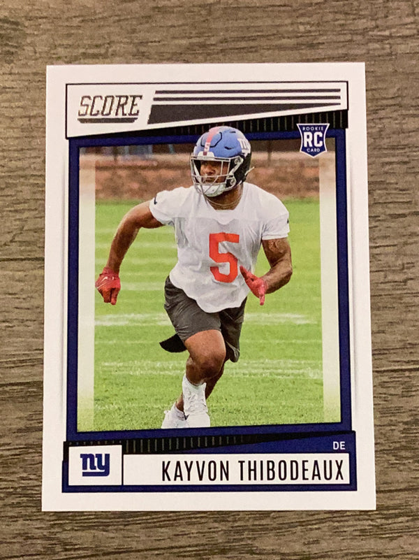 Kayvon Thibodeaux New York Giants NFL 2022 Score 308 RC
