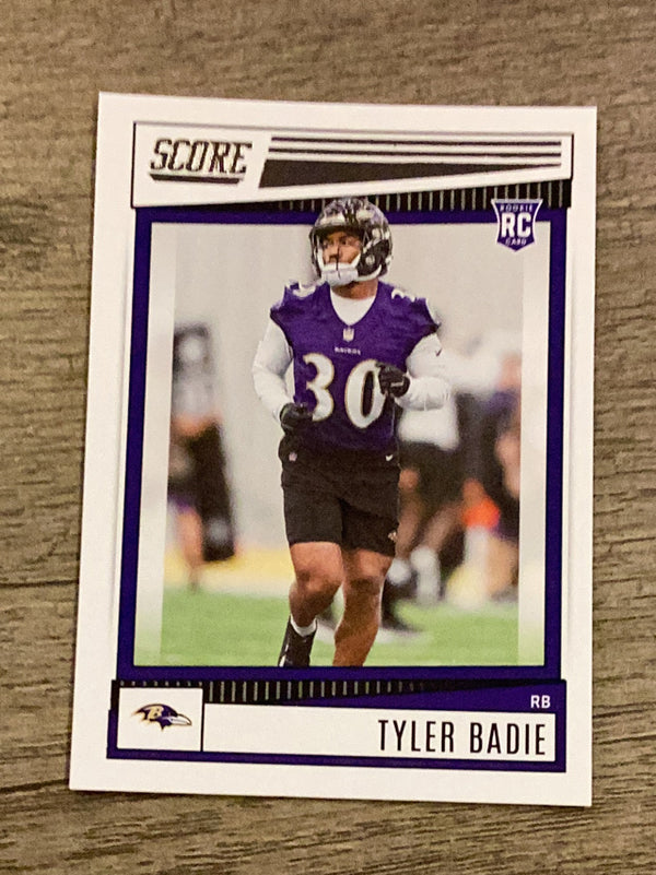 Tyler Badie Baltimore Ravens NFL 2022 Score 342 RC