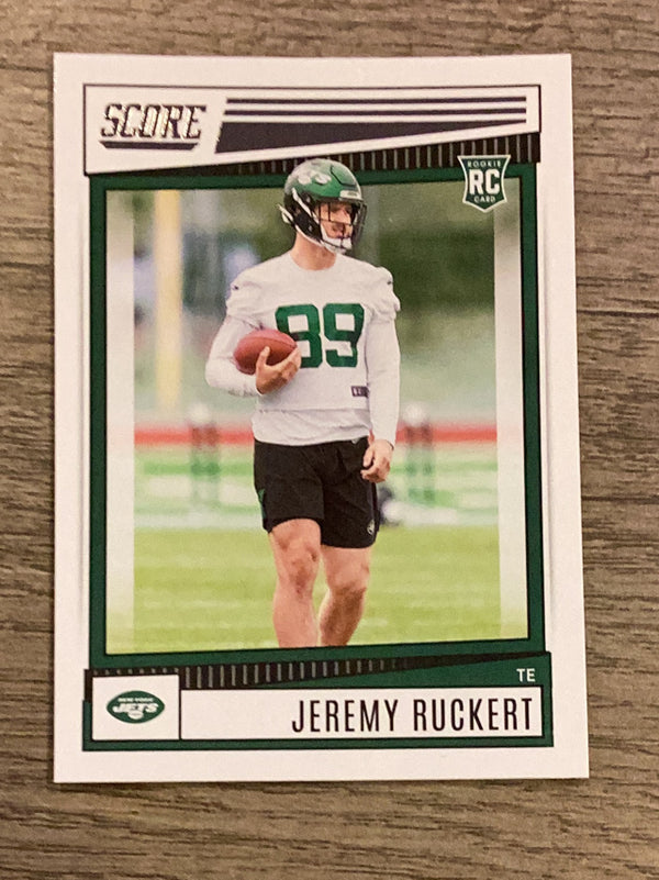Jeremy Ruckert New York Jets NFL 2022 Score 373 RC
