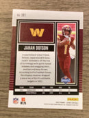 Jahan Dotson Washington Commanders NFL 2022 Score 381 RC Panini