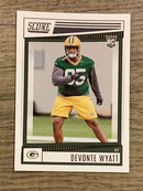 Devonte Wyatt Green Bay Packers NFL 2022 Score 361 RC