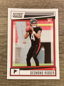 Desmond Ridder Atlanta Falcons NFL 2022 Score 303 RC