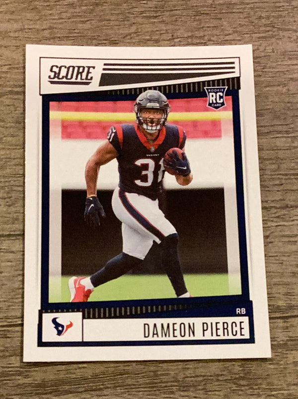 Dameon Pierce Houston Texans NFL 2022 Score 345 RC
