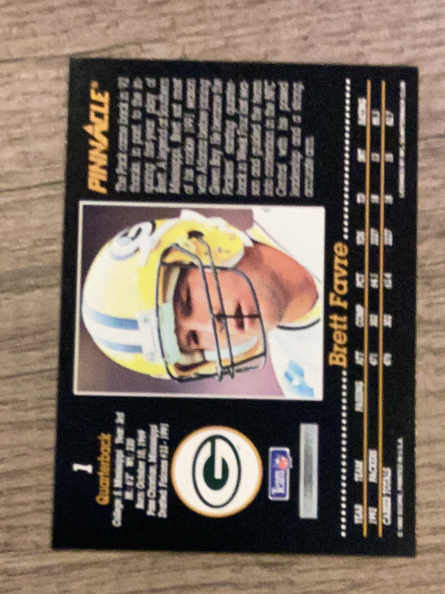 Brett Favre Green Bay Packers NFL 1993 Pinnacle 1 Pinnacle