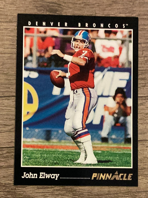 John Elway Denver Broncos NFL 1993 Pinnacle 103 
