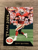 Ricky Watters San Francisco 49ers NFL 1993 Pinnacle - Team 2001 24 