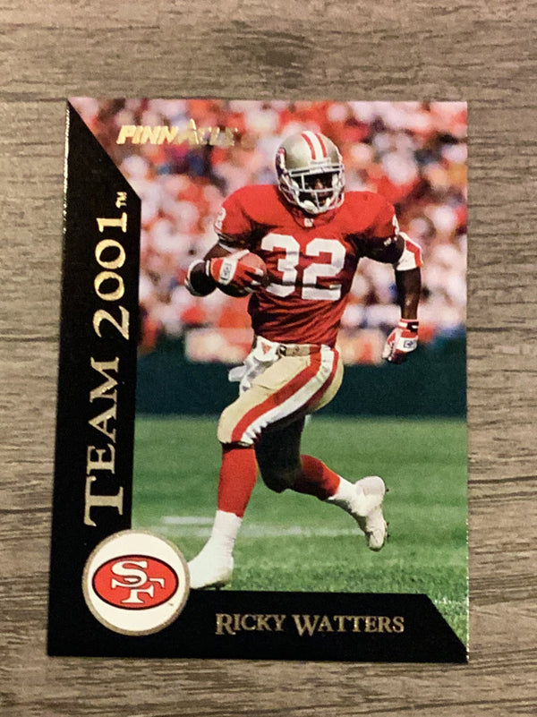 Ricky Watters San Francisco 49ers NFL 1993 Pinnacle - Team 2001 24 