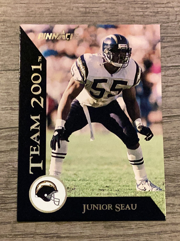 Junior Seau San Diego Chargers NFL 1993 Pinnacle - Team 2001 1 