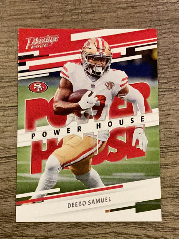 Deebo Samuel San Francisco 49ers NFL 2022 Panini Prestige: Power House PH-11 