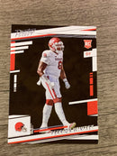 Perrion Winfrey Cleveland Browns NFL 2022 Panini Prestige 353 RC