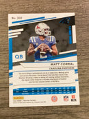 Matt Corral Carolina Panthers NFL 2022 Panini Prestige 302 RC Panini