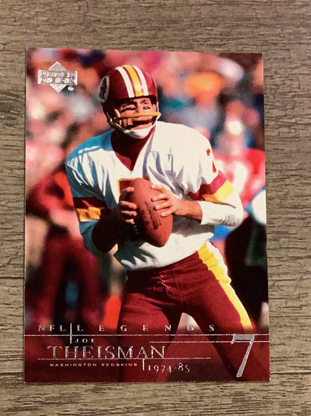 Joe Theismann Washington Redskins NFL 2001 Upper Deck Legends 88 