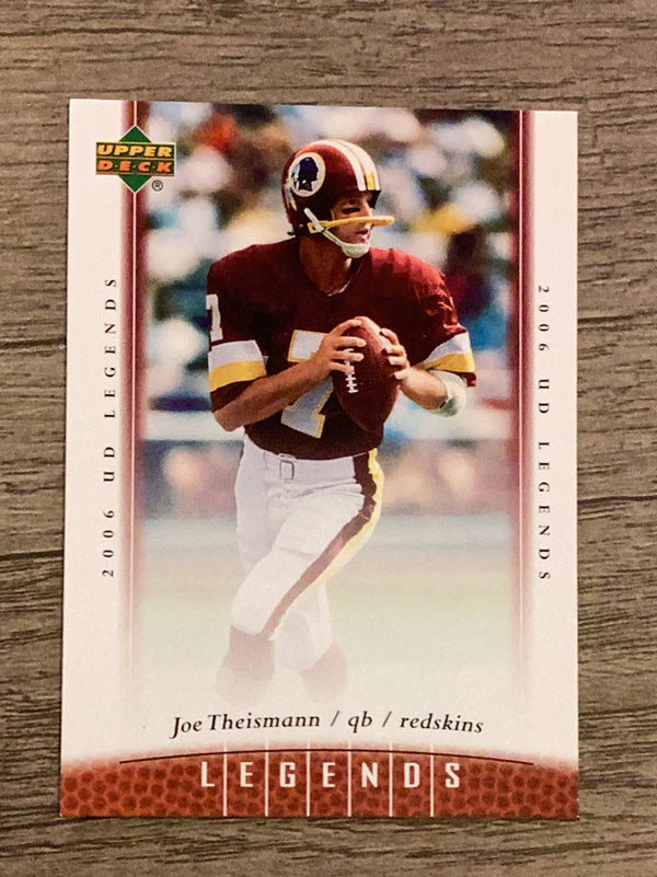 Joe Theismann Washington Redskins NFL 2006 Upper Deck Legends 25 