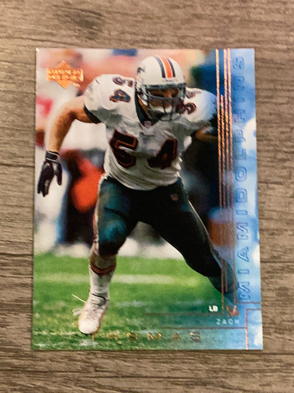 Zach Thomas Miami Dolphins NFL 2000 Upper Deck 115 