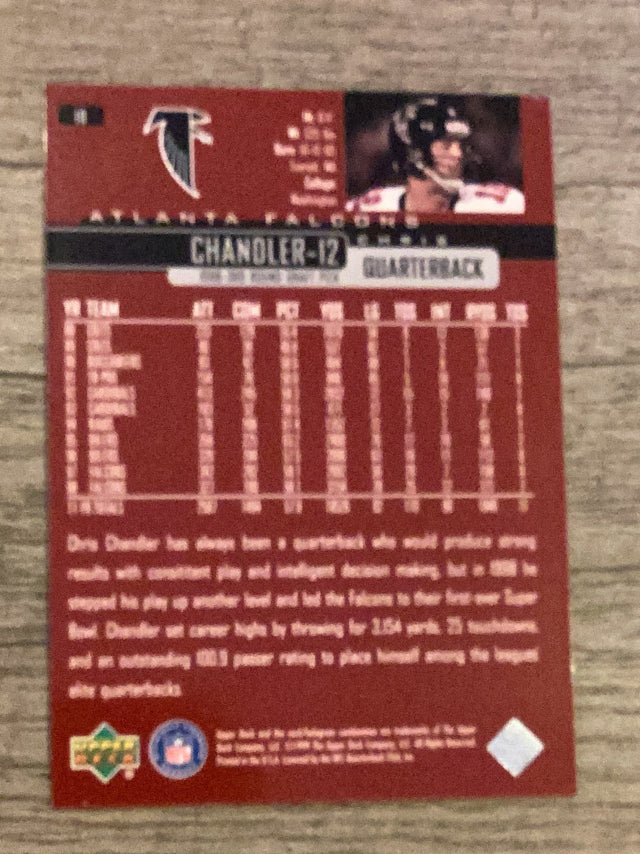 Chris Chandler Atlanta Falcons NFL 1999 Upper Deck 10 Upper Deck