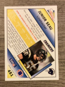 Junior Seau San Diego Chargers NFL 1991 Pacific 451 Pacific
