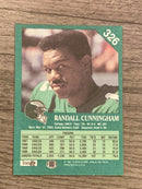 Randall Cunningham Philadelphia Eagles NFL 1991 Fleer 326 Fleer