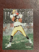 Keith Poole New Orleans Saints NFL 1999 SkyBox Metal Universe 9 