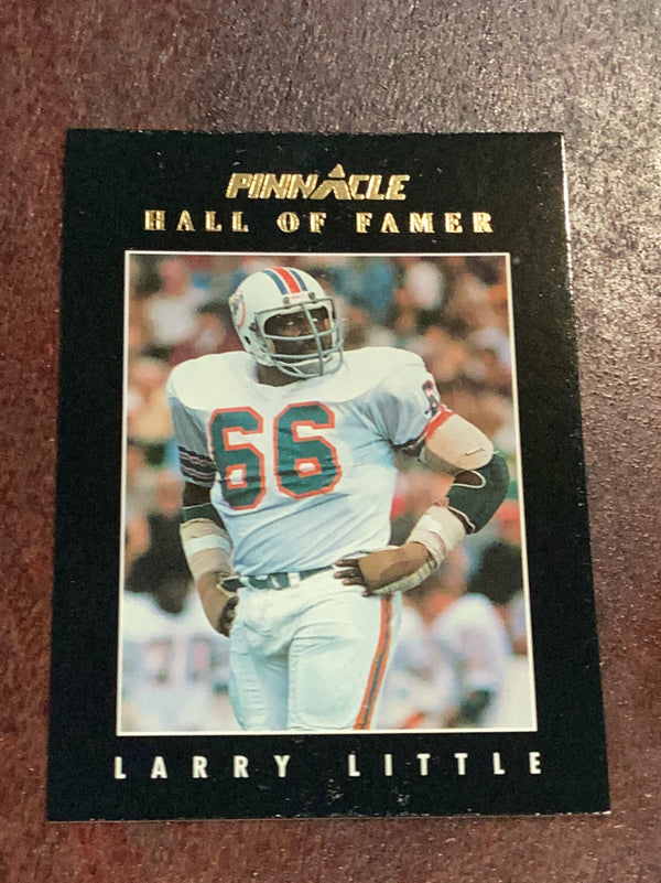 Larry Little Miami Dolphins NFL 1993 Pinnacle 356 HOF