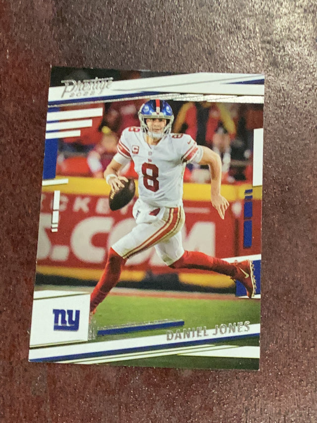 Daniel Jones New York Giants NFL 2022 Panini Prestige 216 