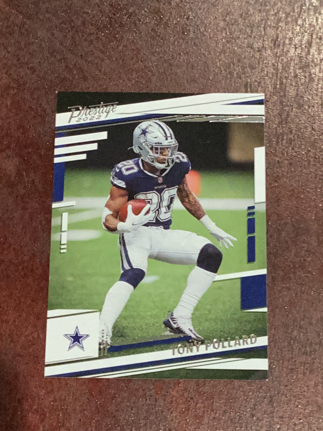 Tony Pollard Dallas Cowboys NFL 2022 Panini Prestige 78 