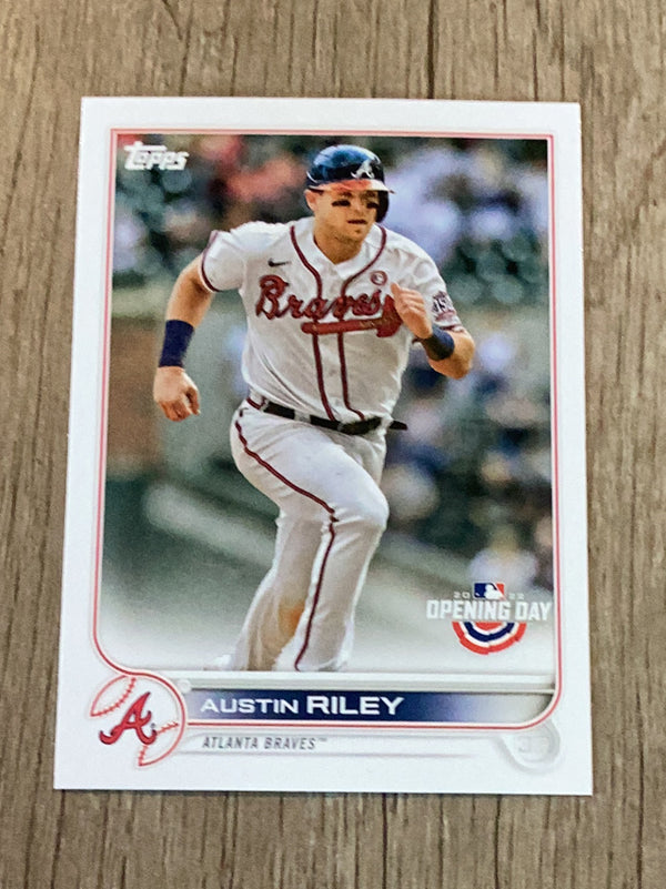 Austin Riley Atlanta Braves MLB 2022 Topps Opening Day 146 