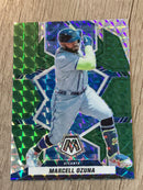 Marcell Ozuna Atlanta Braves MLB 2022 Panini Mosaic: Green Mosaic 20 