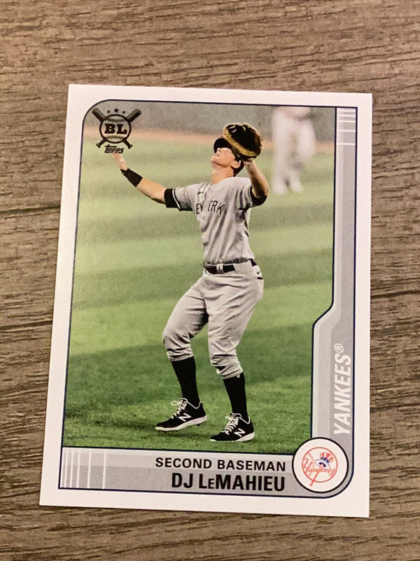 DJ LeMahieu New York Yankees MLB 2021 Topps Big League 93 