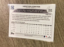 Nestor Cortes New York Yankees MLB 2022 Topps Update US320 Topps