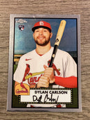 Dylan Carlson St. Louis Cardinals MLB 2021 Topps Chrome Platinum Anniversary 15 RC