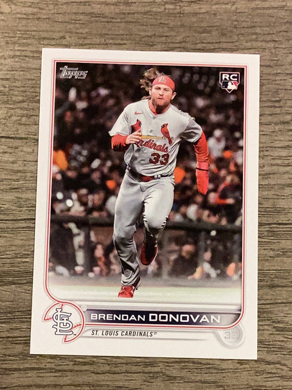 Brendan Donovan St. Louis Cardinals MLB 2022 Topps Update US150 RC