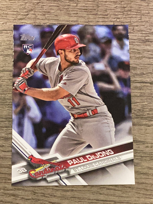 Paul DeJong St. Louis Cardinals MLB 2017 Topps Update US219 RC