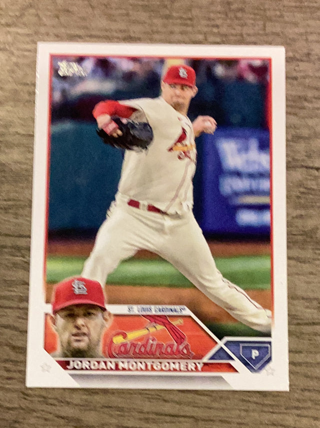 Jordan Montgomery St. Louis Cardinals MLB 2023 Topps 32 