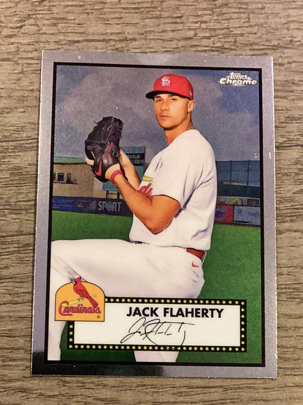 Jack Flaherty St. Louis Cardinals MLB 2021 Topps Chrome Platinum Anniversary 215 