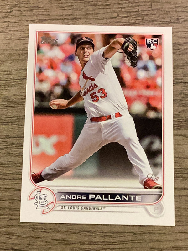Andre Pallante St. Louis Cardinals MLB 2022 Topps Update US59 RC