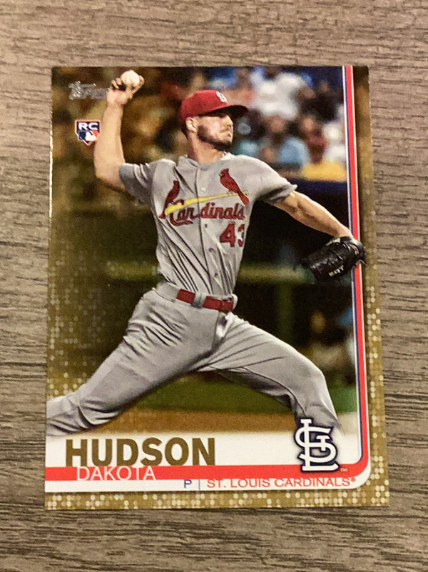 Dakota Hudson St. Louis Cardinals MLB 2019 Topps - Gold 697 SN2019