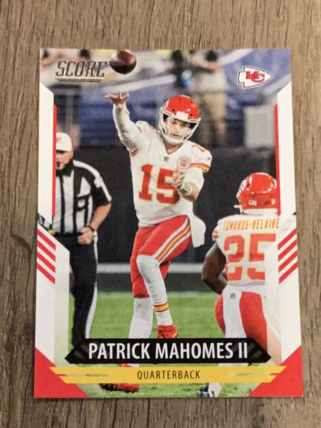 Patrick Mahomes Kansas City Chiefs NFL 2021 Score 1 