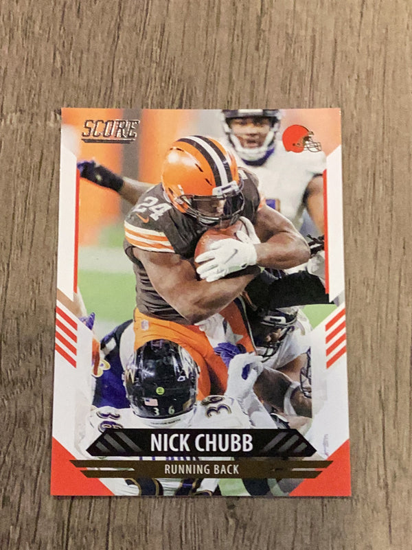 Nick Chubb Cleveland Browns NFL 2021 Score 105 