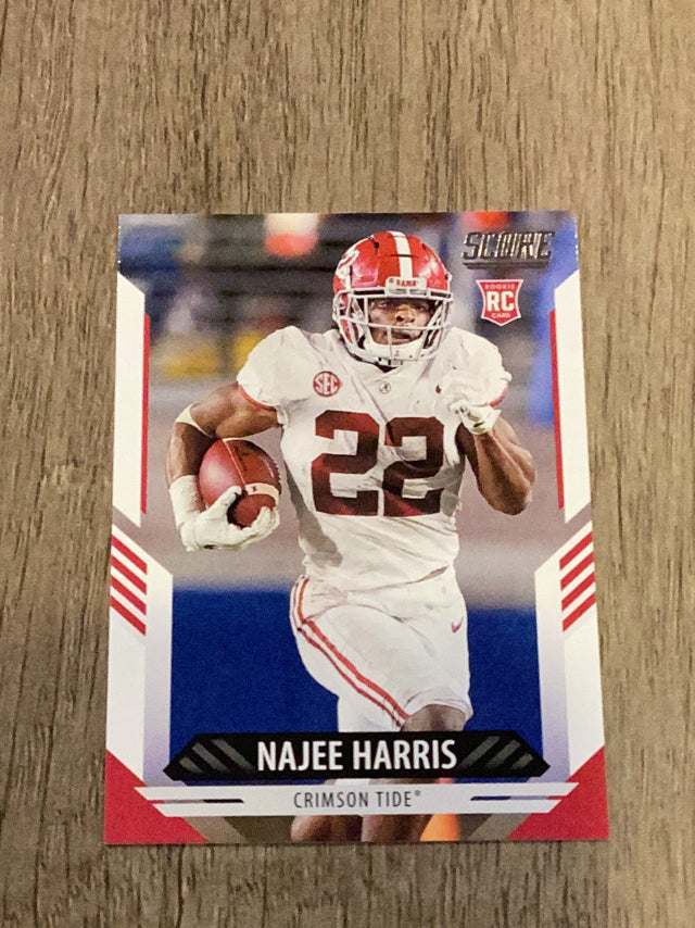 Najee Harris Alabama Crimson Tide NFL 2021 Score 309 RC