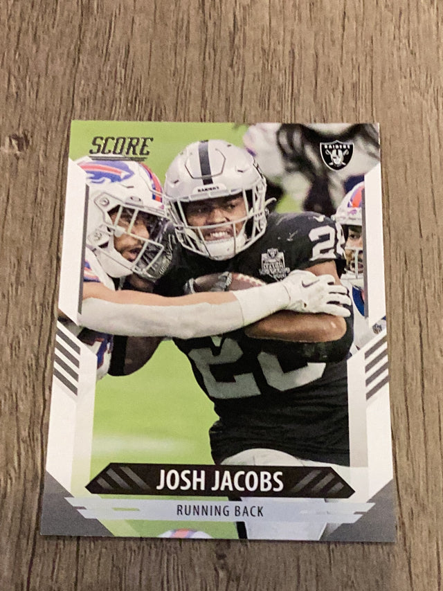 Josh Jacobs Las Vegas Raiders NFL 2021 Score 226 