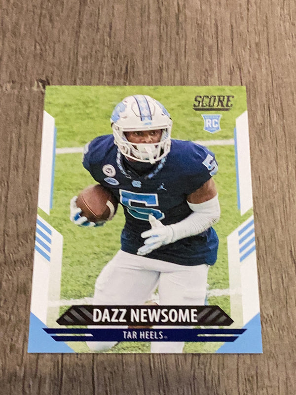 Dazz Newsome North Carolina Tar Heels NFL 2021 Score 370 RC