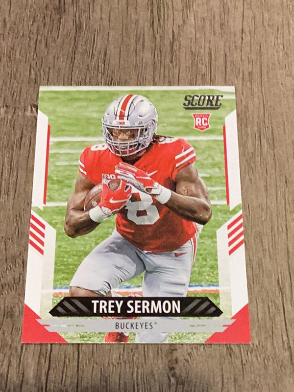 Trey Sermon Ohio State Buckeyes NFL 2021 Score 313 RC